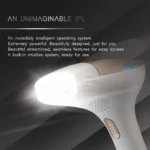 FAUSTINA HR IPL hair removal device with illuminated treatment window