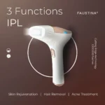 FAUSTINA 3IN1 IPL device for hair removal, skin rejuvenation and acne care