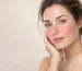 Woman with visible broken capillaries and facial redness on the cheeks and nose, illustrating superficial facial vessels for FAUSTINA IPL skincare treatment.
