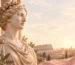 Roman marble bust of Faustina the Younger, inspiration behind the FAUSTINA brand name
